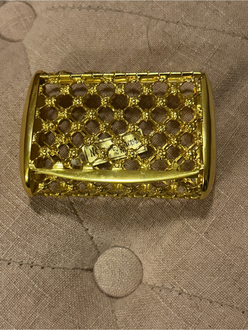 Vintage Neiman Marcus Lipstick case. Gold has never faded. Excellent condition